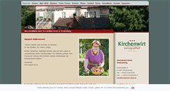 Desktop Screenshot of kirchenwirt-ahrer.at
